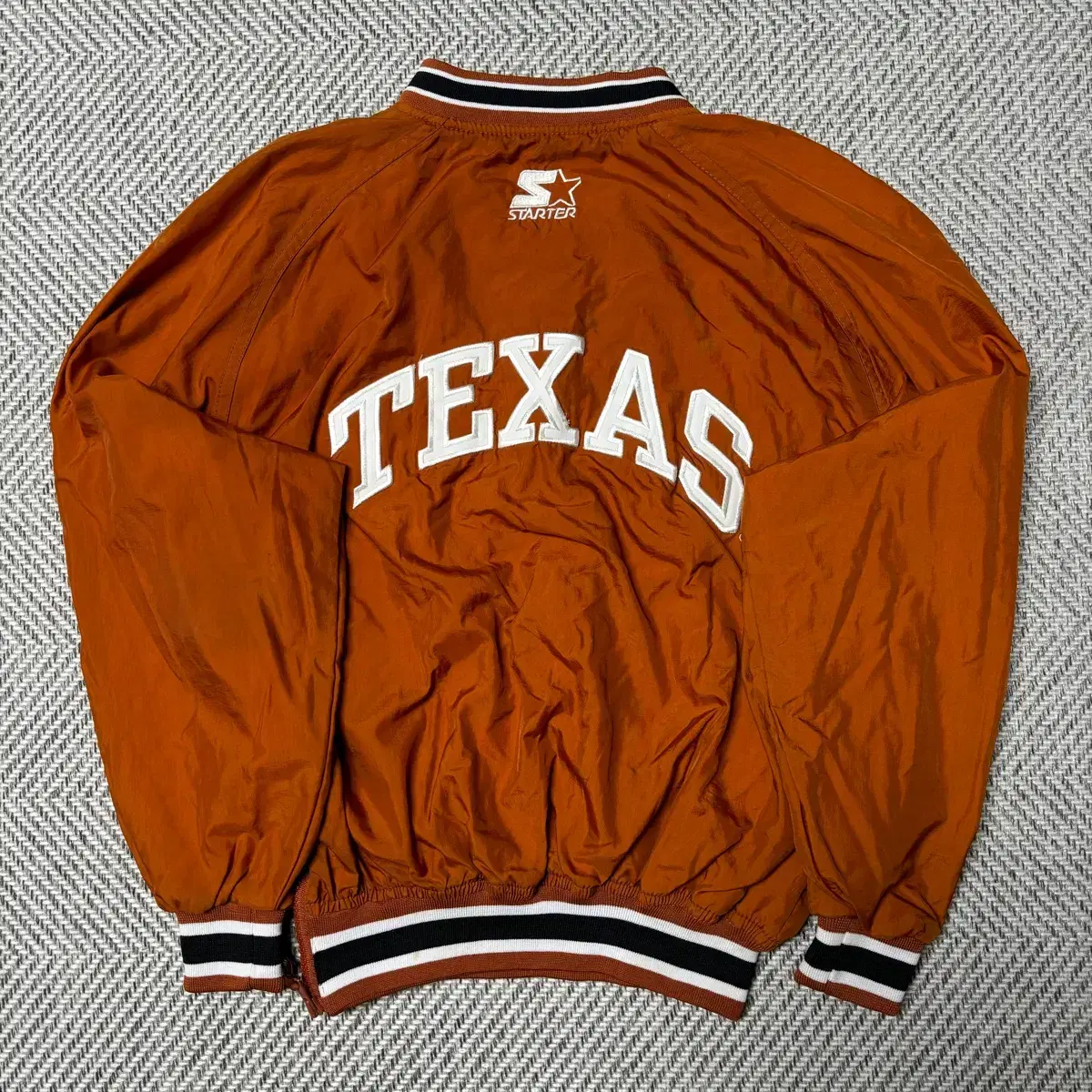 STARTER TEXAS 90s 올드스쿨 바람막이 윈브 웜업 자켓